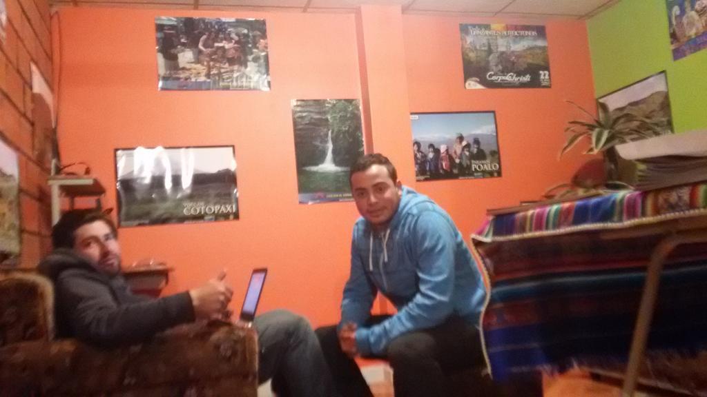 Hostel Sendero De Volcanes Латакунга Экстерьер фото
