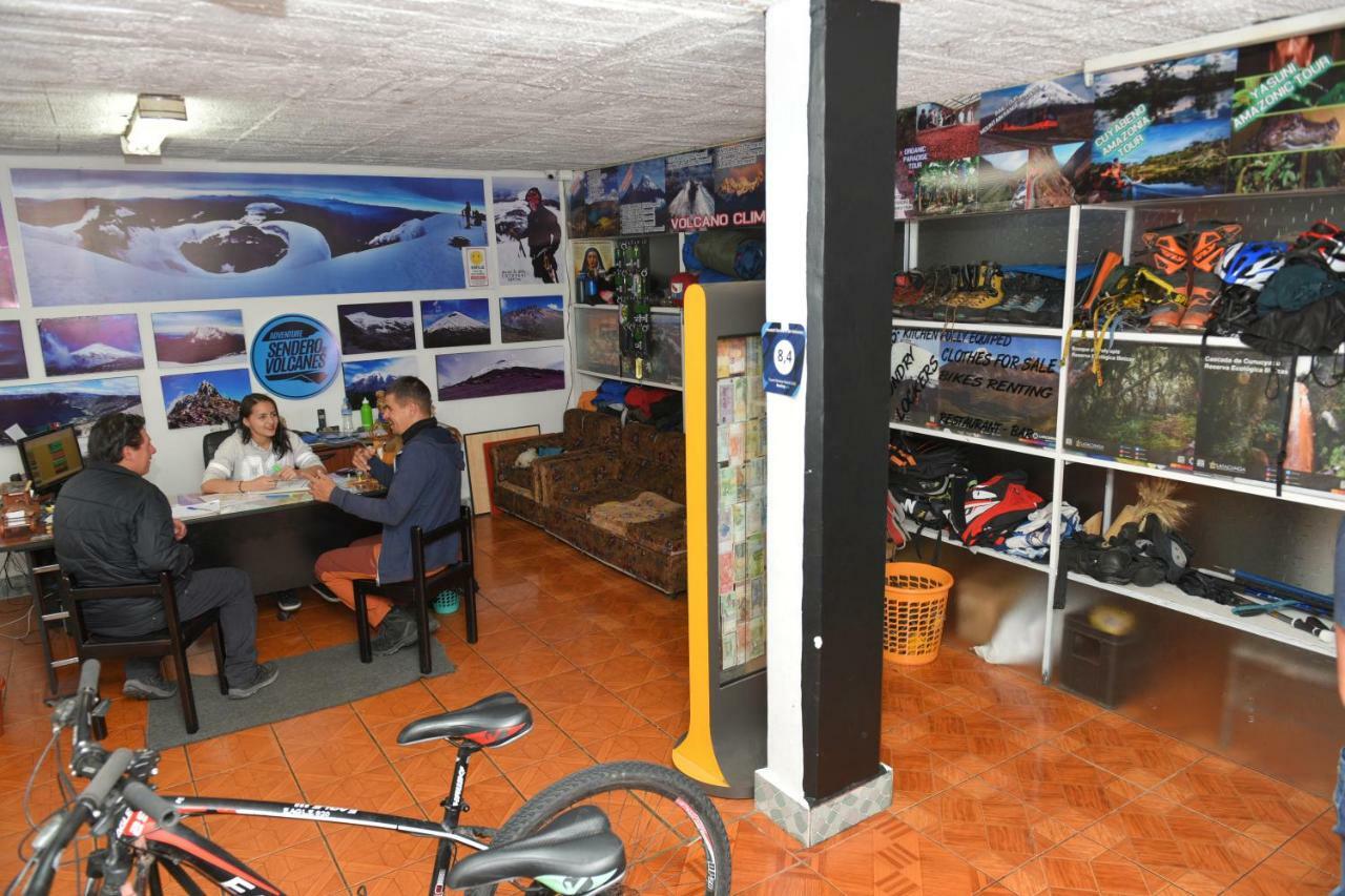 Hostel Sendero De Volcanes Латакунга Экстерьер фото